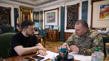 Zelensky reemplazó al jefe de