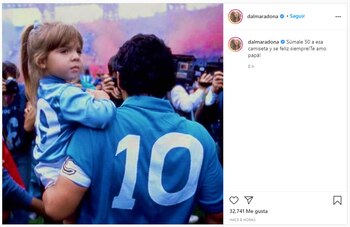 El posteo de Dalma (Foto: