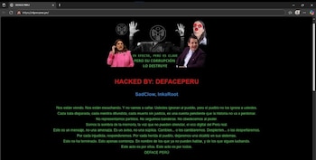 Hackean el diario El Peruano.