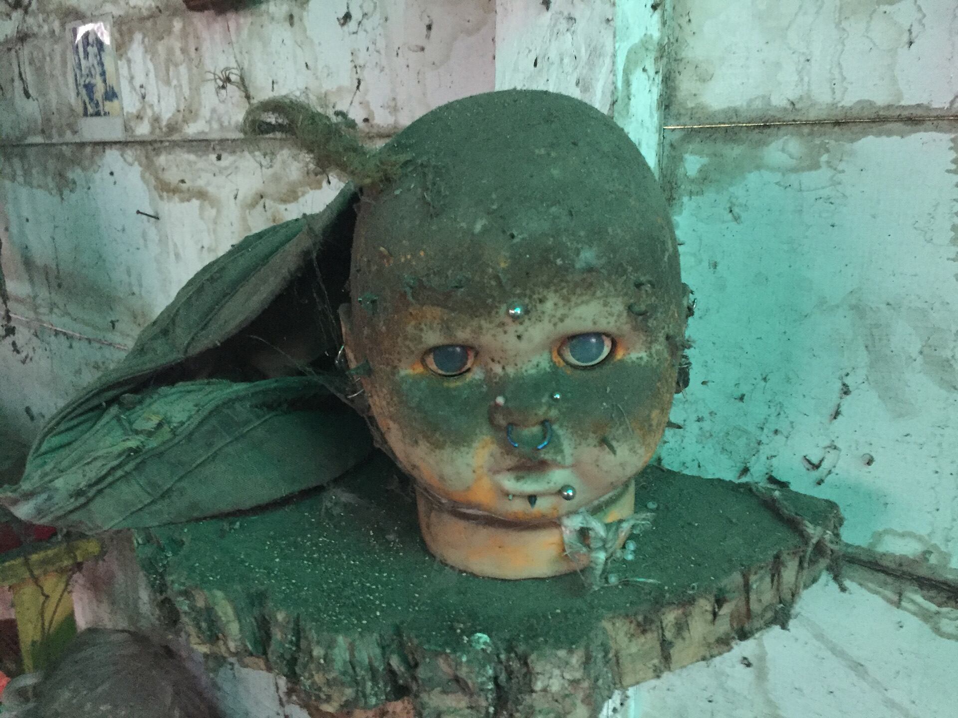 El pequeño museo de la isla exhibe piezas antiguas y valiosas, como la muñeca Agustinita, vinculadas directamente a Julián Santana (Wikimedia Commons)