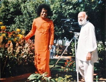 El fotógrafo Spinello junto al