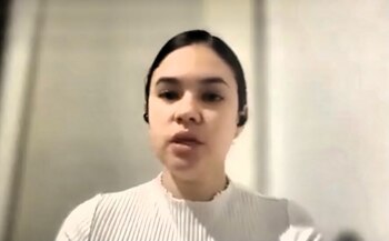 Andrea Castellanos Salazar, sobrina de