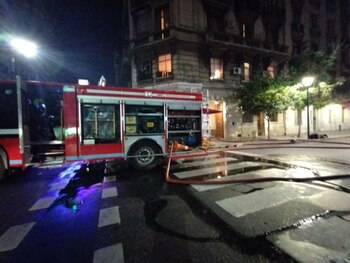 Seis vecinos fueron trasladados al