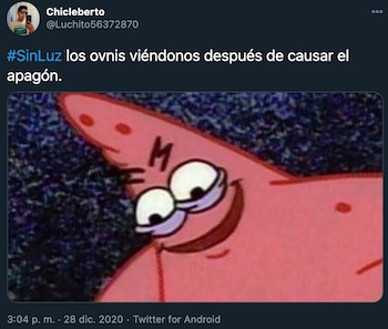 Como cualquier cosa puede pasar