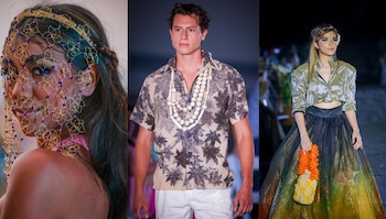 El Festival Arte y Diseño El Salvador reunió a más de 20 microempresas para exhibir más de 60 piezas originales en Costa del Sol. (Cortesía: Secretaría de Prensa)