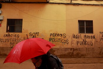 Paiporta, Valencia. (Vincent West/Reuters)