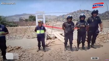 Cierran puente 'Tambo' de Comas