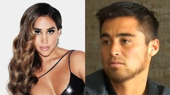 Melissa Paredes y Rodrigo Cuba.