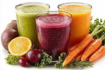 Jugos de diferentes sabores. (Adobe)