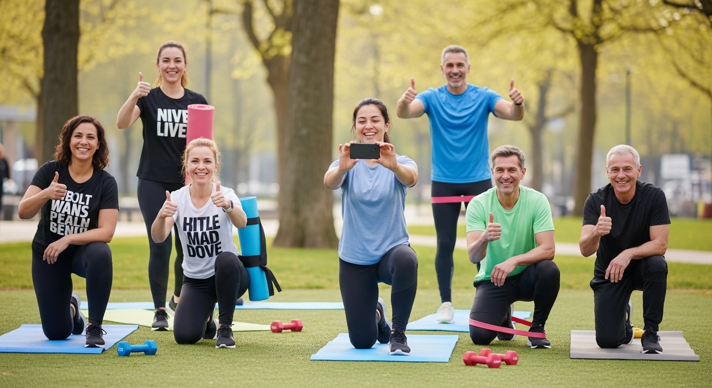 Realizar actividad física al aire libre fomenta vínculos sociales y afectivos, según especialistas (Imagen Ilustrativa Infobae)