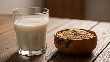 ¿La leche de avena es