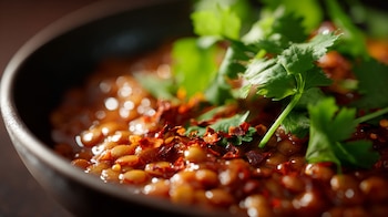 La receta de lentejas spicy