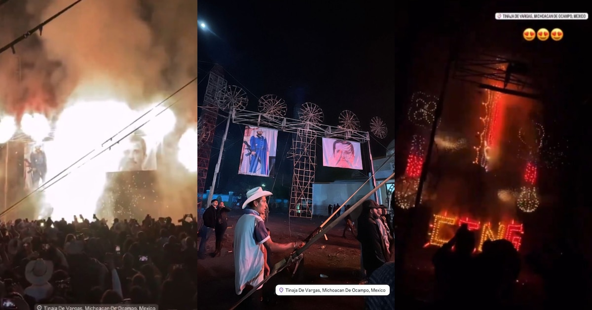 Realizan homenaje a “El Mencho”, líder del CJNG, con fiesta en Tinaja de Vargas, comunidad de Michoacán | VIDEOS - Infobae