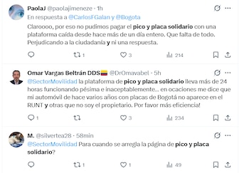 Las complicaciones en la plataforma