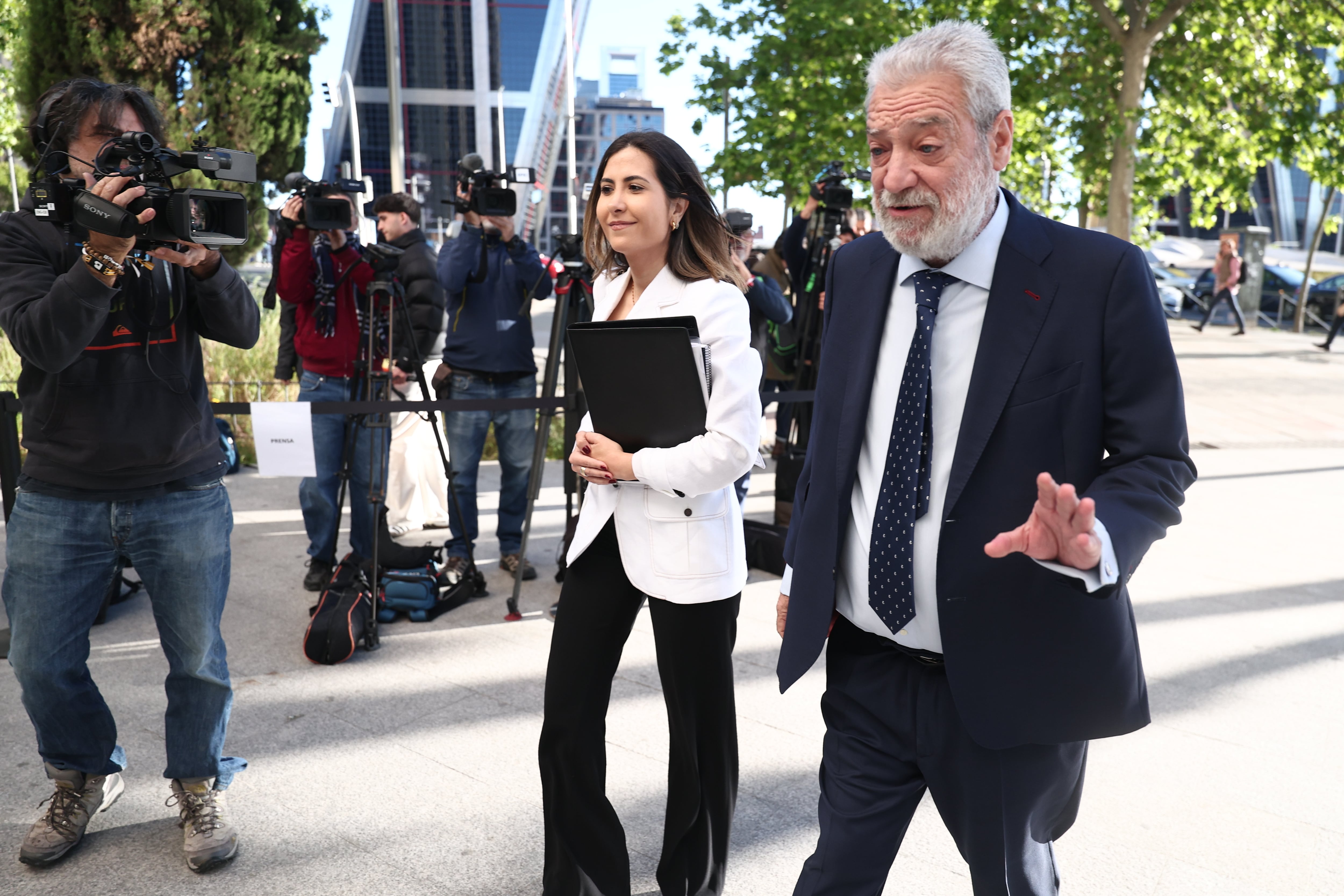 Miguel Ángel Rodríguez, jefe de gabinete de Isabel Díaz Ayuso, declara en Plaza de Castilla por presunta revelación de secretos. (Eduardo Parra/Europa Press)