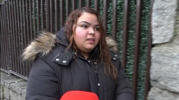 Alejandra, hija de Fedra Lorente,