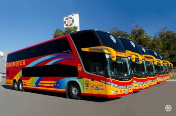 Cromotex cubría rutas que conectaban