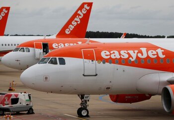 FILE PHOTO: An Easyjet Airbus