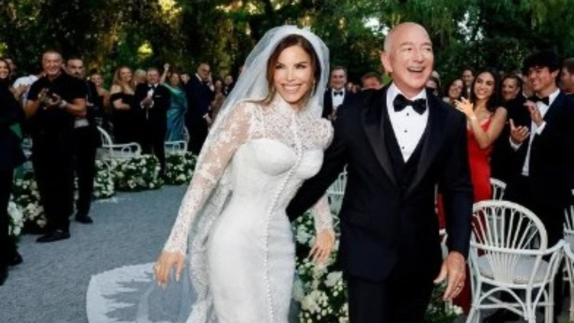 Lauren Sánchez cambió su dieta para usar su vestido de novia. (Instagram/Lauren Sánchez )