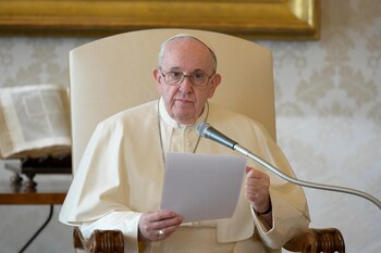 El papa Francisco en su