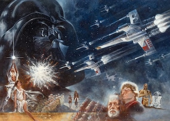 La pintura original de Star