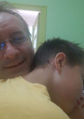 El reencuentro temporal del papá