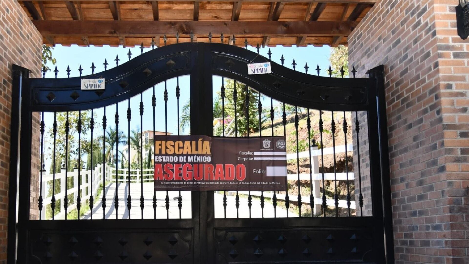 Operación Bastión permite cateos a 21 predios del crimen organizado y recuperarlos (foto: FGJEM)