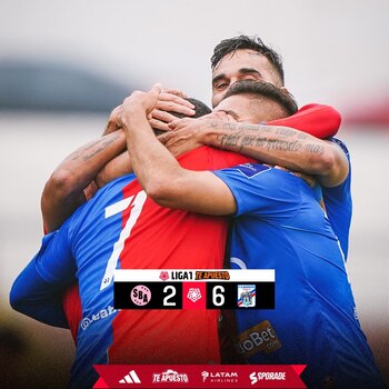 Carlos Mannucci goleó 6‑2 a