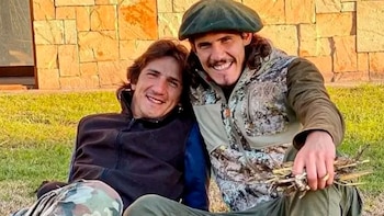 Christian y Edonsin Cavani