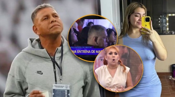 ¿Nuevo romance? Captan a José Luis ‘El Puma’ Carranza con La Gordibuena en discoteca. Infobae Perú / Captura TV - Magaly TV La Firme