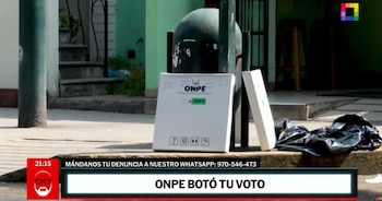 Otro aspecto tratado fue el descubrimiento de 1.200 cédulas de votación en un tacho de basura en el distrito limeño de Surquillo.