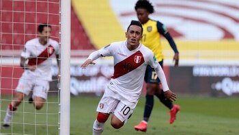 Christian Cueva marcó el 1-0