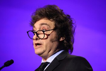 Javier Milei, presidente de Argentina,