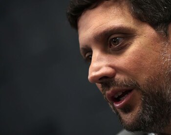 Marcelino Herrera, vicepresidente senior de Servicios Financieros de Walmex, durante una entrevista con Reuters en Ciudad de México, México. 27 de abril de 2023. REUTERS/Henry Romero