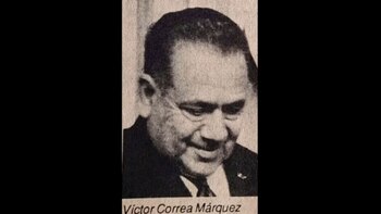 Víctor Correa Márquez, fallecido el