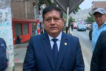 Walter Ayala, vocero de Juntos por el Perú y abogado del expresidente Pedro Castillo. (Foto: ATV)