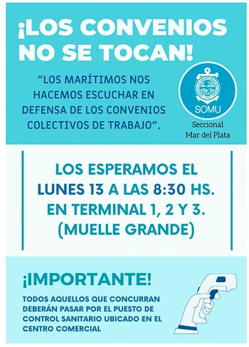 La convocatoria del SOMU para