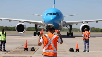 Hoy llegará un vuelo proveniente