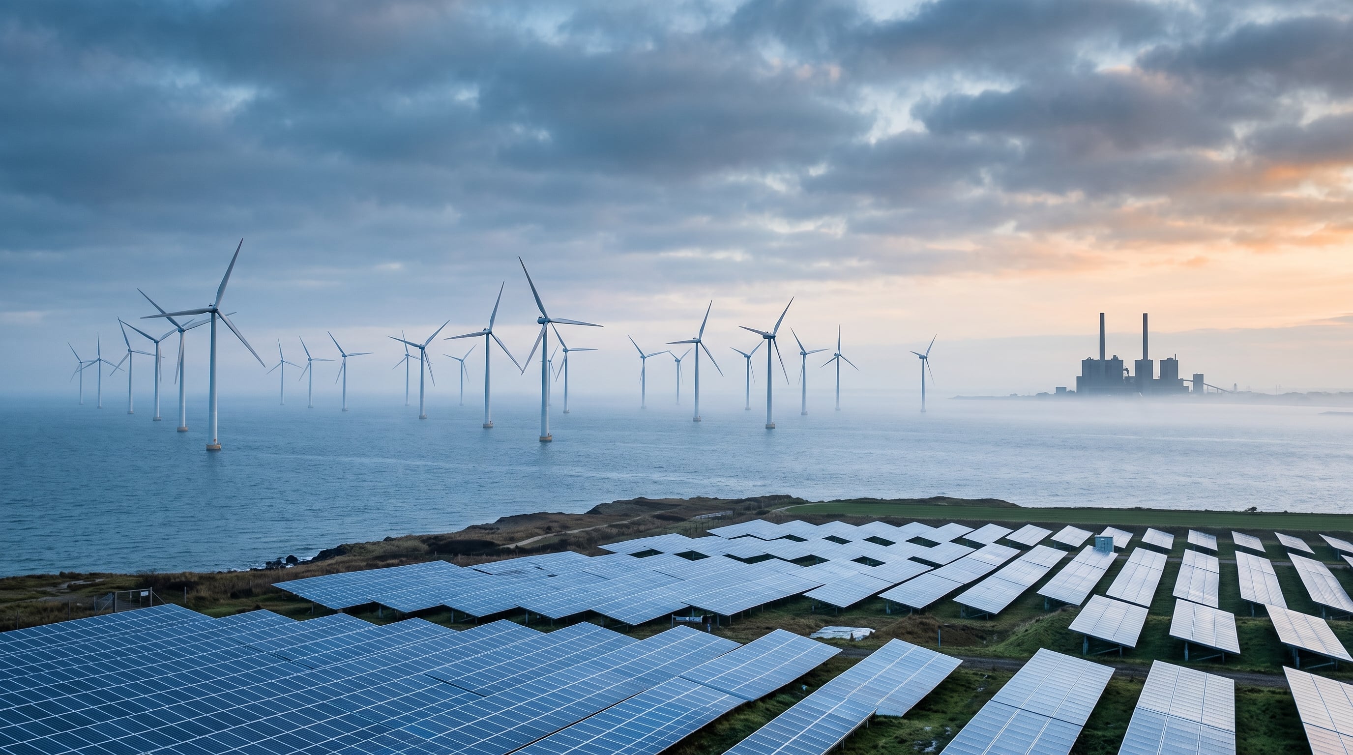 La estrategia prevé sumar 12 gigavatios de capacidad eólica terrestre y alcanzar 215 gigavatios solares al final de la década (Imagen Ilustrativa Infobae)