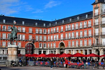 Una vista de la Plaza
