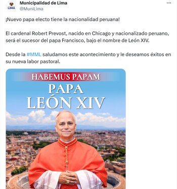 Comunicado de la MML