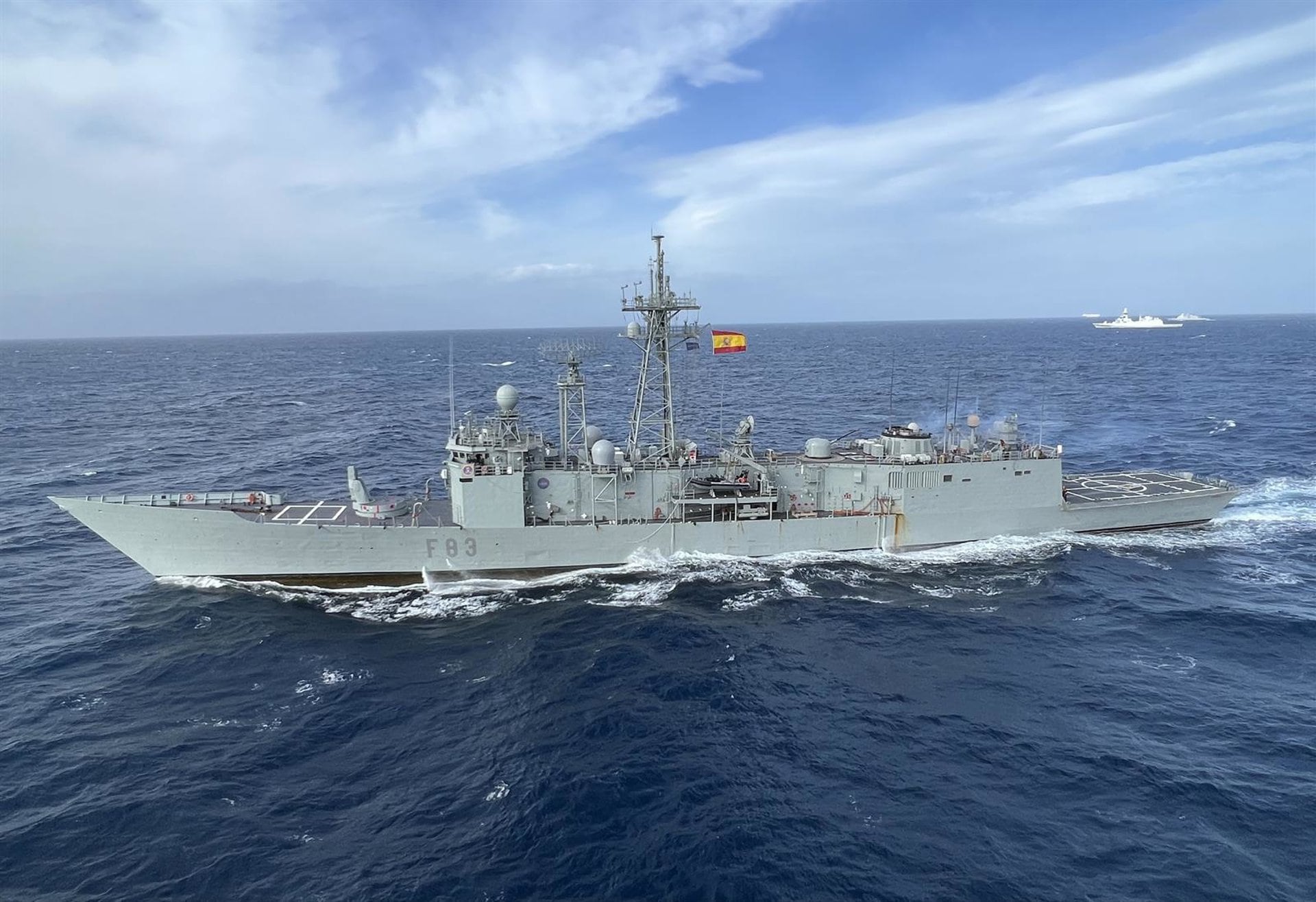 La fragata Numancia de la Armada (Europa Press)