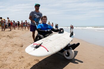 El surf adaptado se llevó
