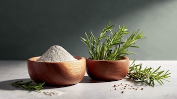 Polvo de romero, especias naturales, condimento aromático, cocina saludable – (Imagen Ilustrativa Infobae)