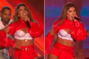 Yahaira Plasencia se presentó en