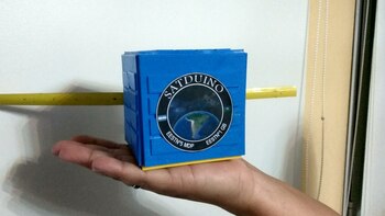 El prototipo "SatDuino" finalizado
