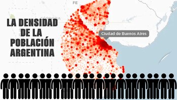 Población argentina: ¿somos pocos o