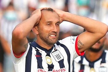 Hernán Barcos lamentó la abultada