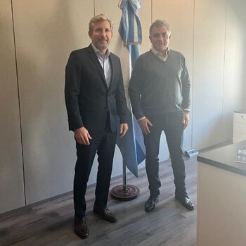 Rogelio Frigerio y Sebastián Pareja