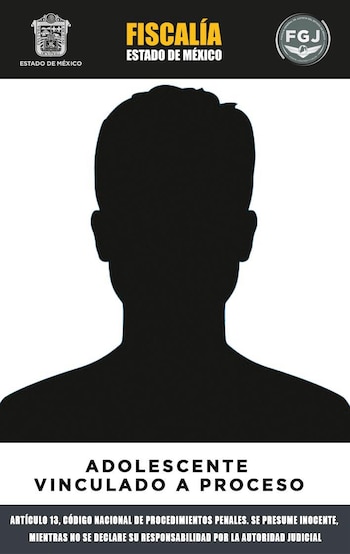 Un adolescente se hizo pasar por integrante del CJNG para extorsionar a su compañera de escuela en el Estado de México: fue procesado. FGJEM
